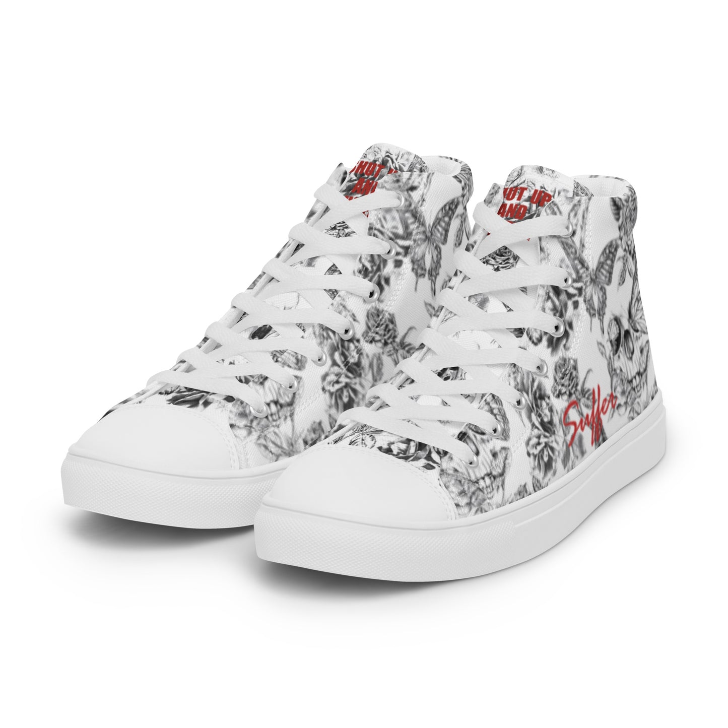 Skulls & Butterflies High Top