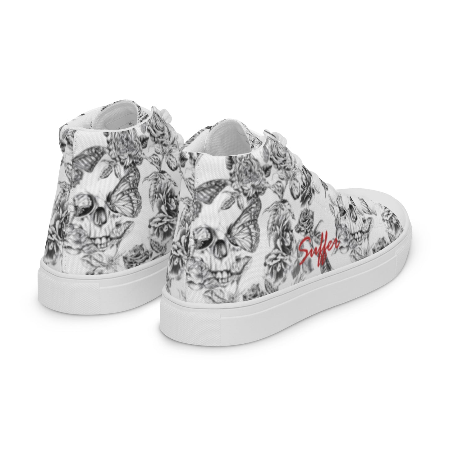 Skulls & Butterflies High Top