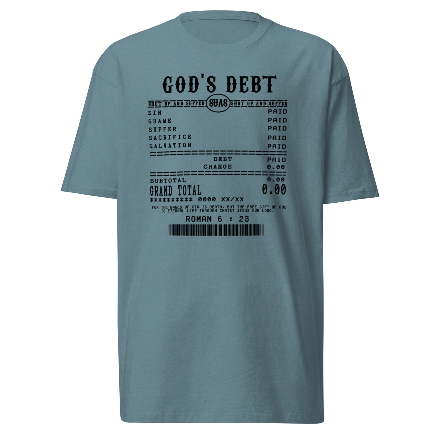 God's Debt II Premium Tee