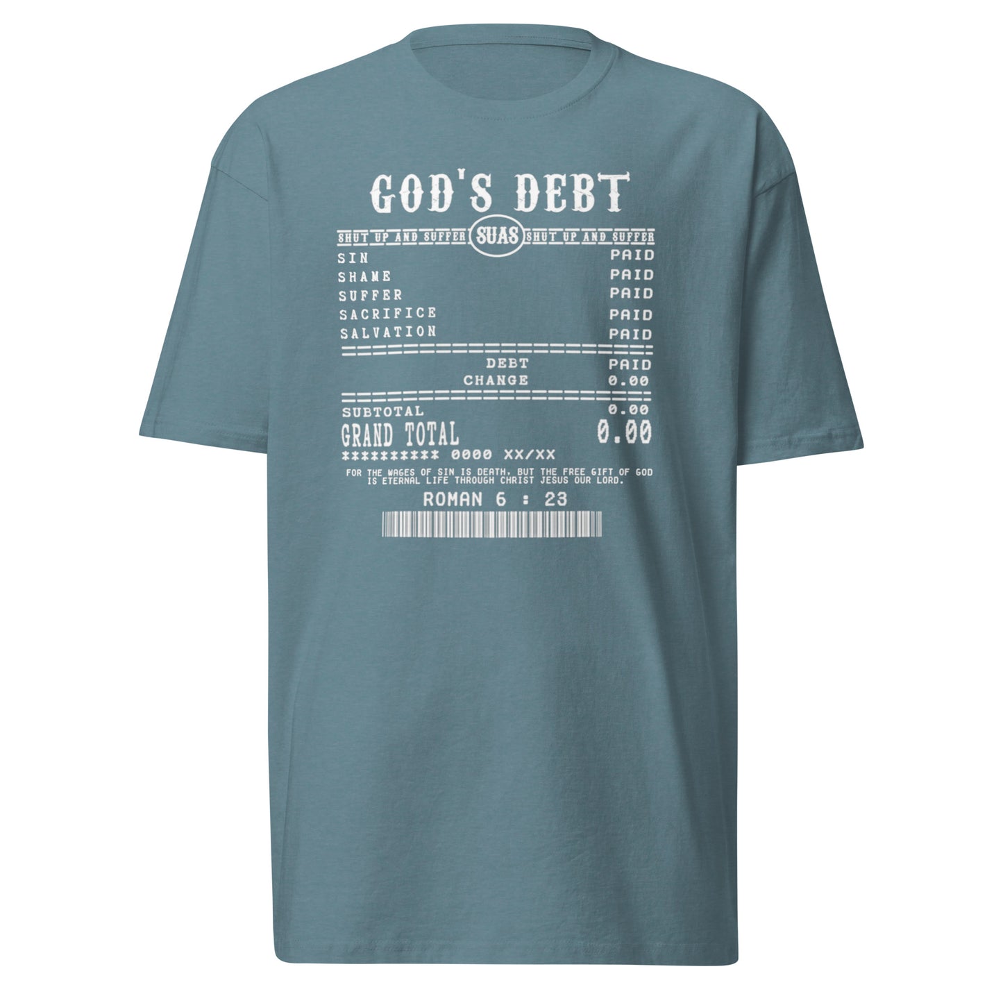 God's Debt Premium Tee