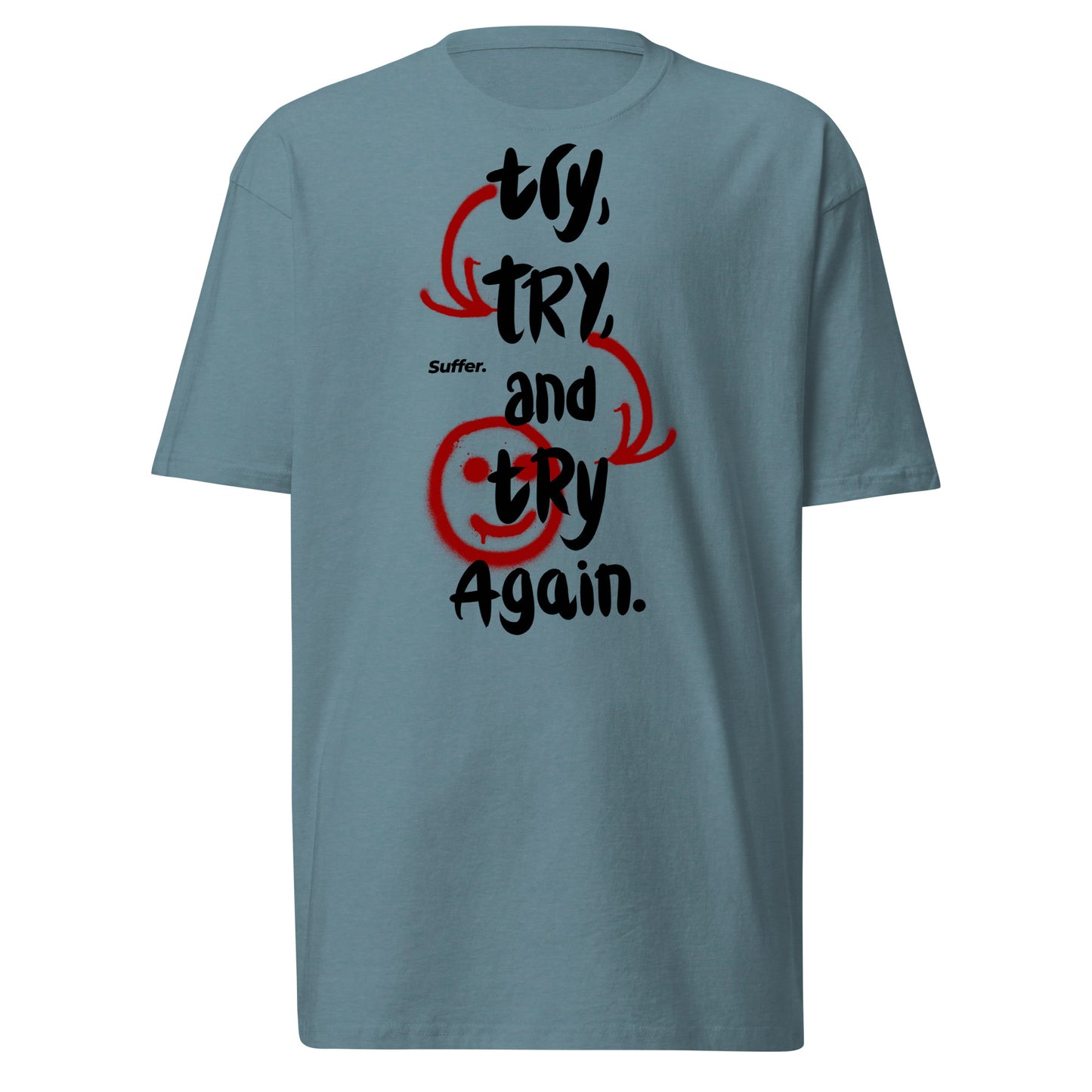 Red Try Again II Premium Tee