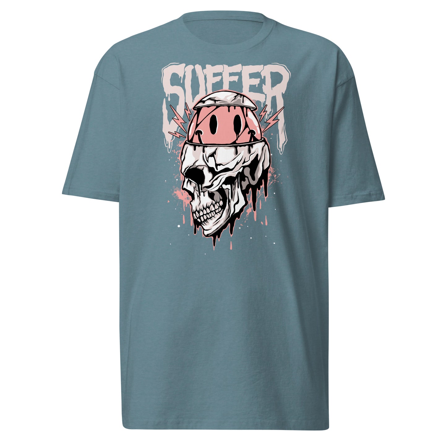 Dusty Rose Suffer Cap Premium Tee