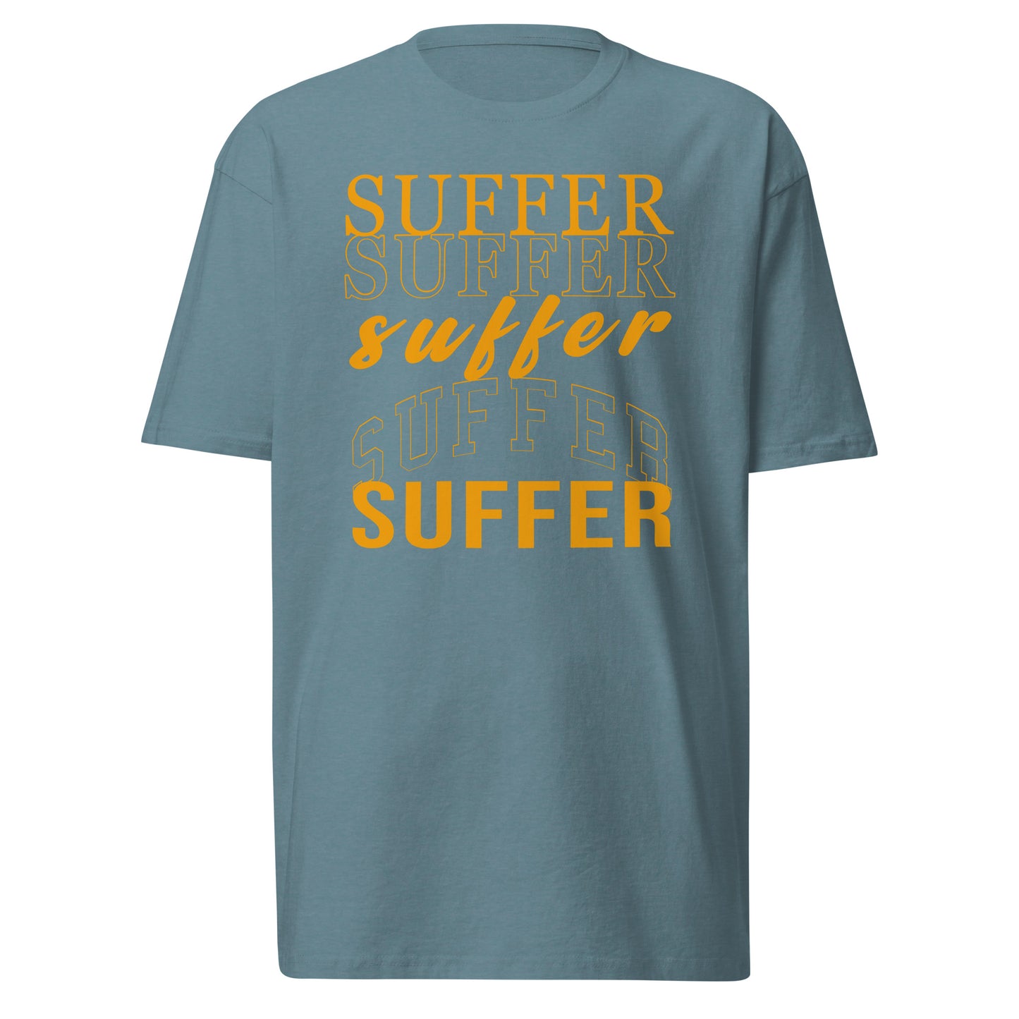 Yellow Suffer Stack 1 Premium Tee