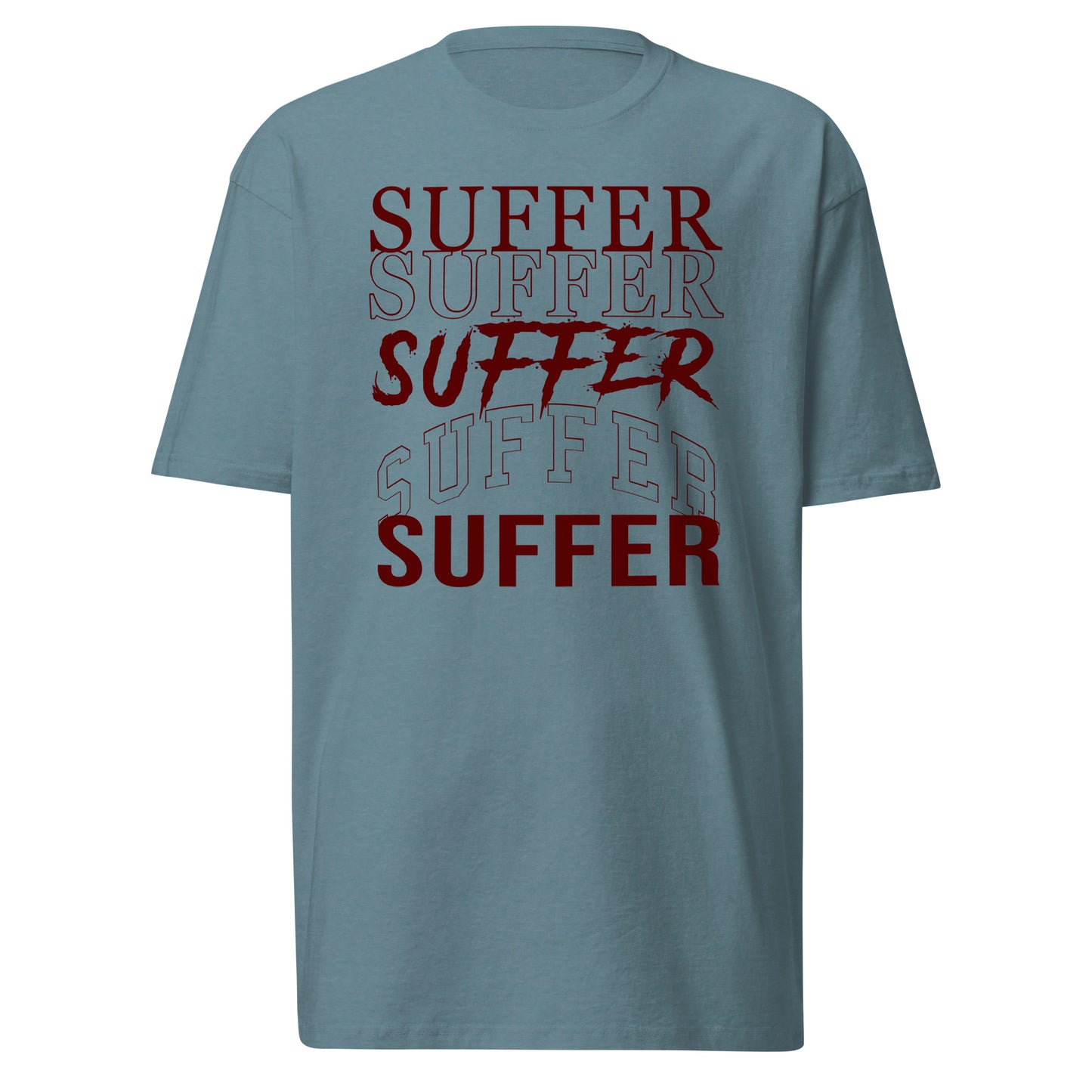 Red Suffer Stack 3 Premium Tee