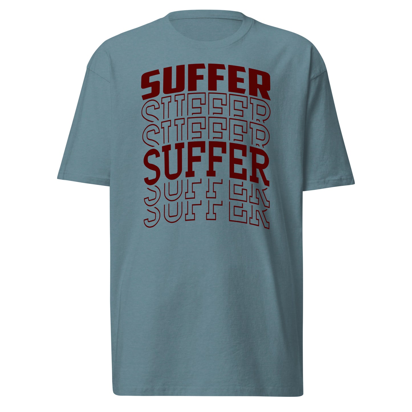 Red Suffer Stack Premium Tee