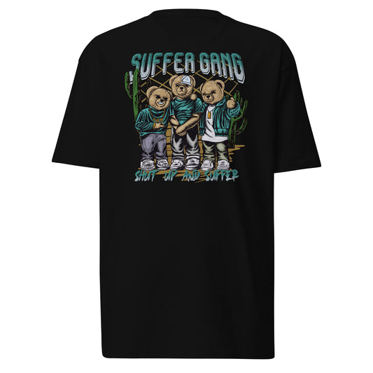 Teal Suffer Gang Premium Tee