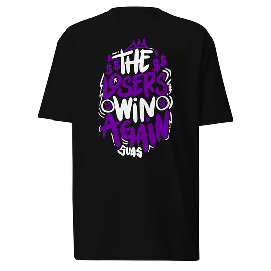 Purple Losers Win Premium Tee