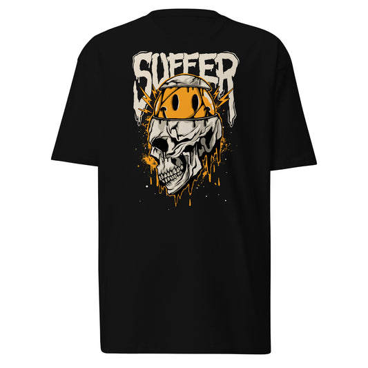 Yellow Suffer Cap Premium Tee