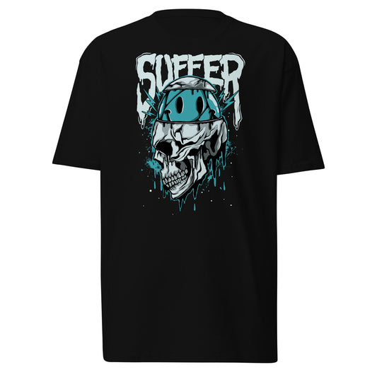 Teal Suffer Cap Premium Tee