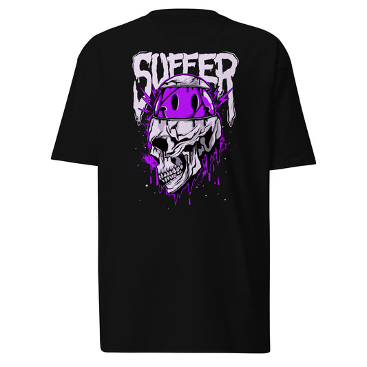 Purple Suffer Cap Premium Tee