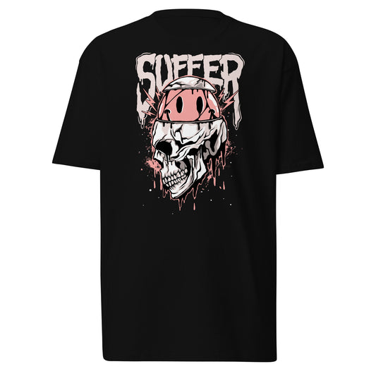 Dusty Rose Suffer Cap Premium Tee