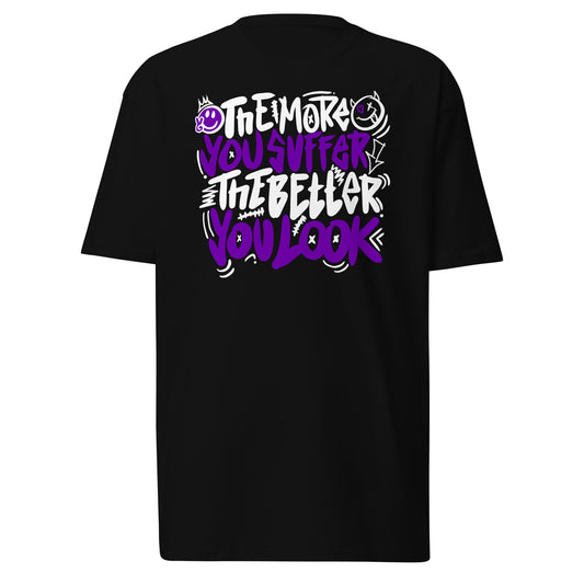 Purple Just Suffer Premium Tee