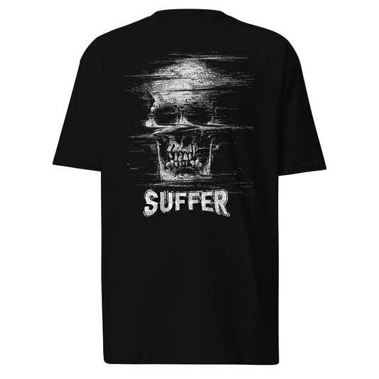 Suffer Blurred Skull Premium Tee