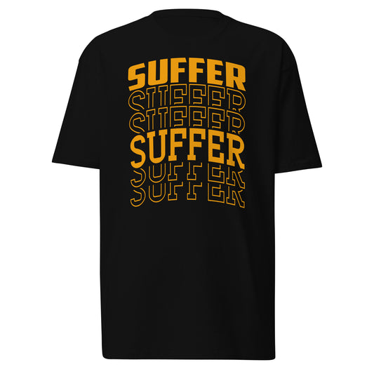 Yellow Suffer Stack Premium Tee