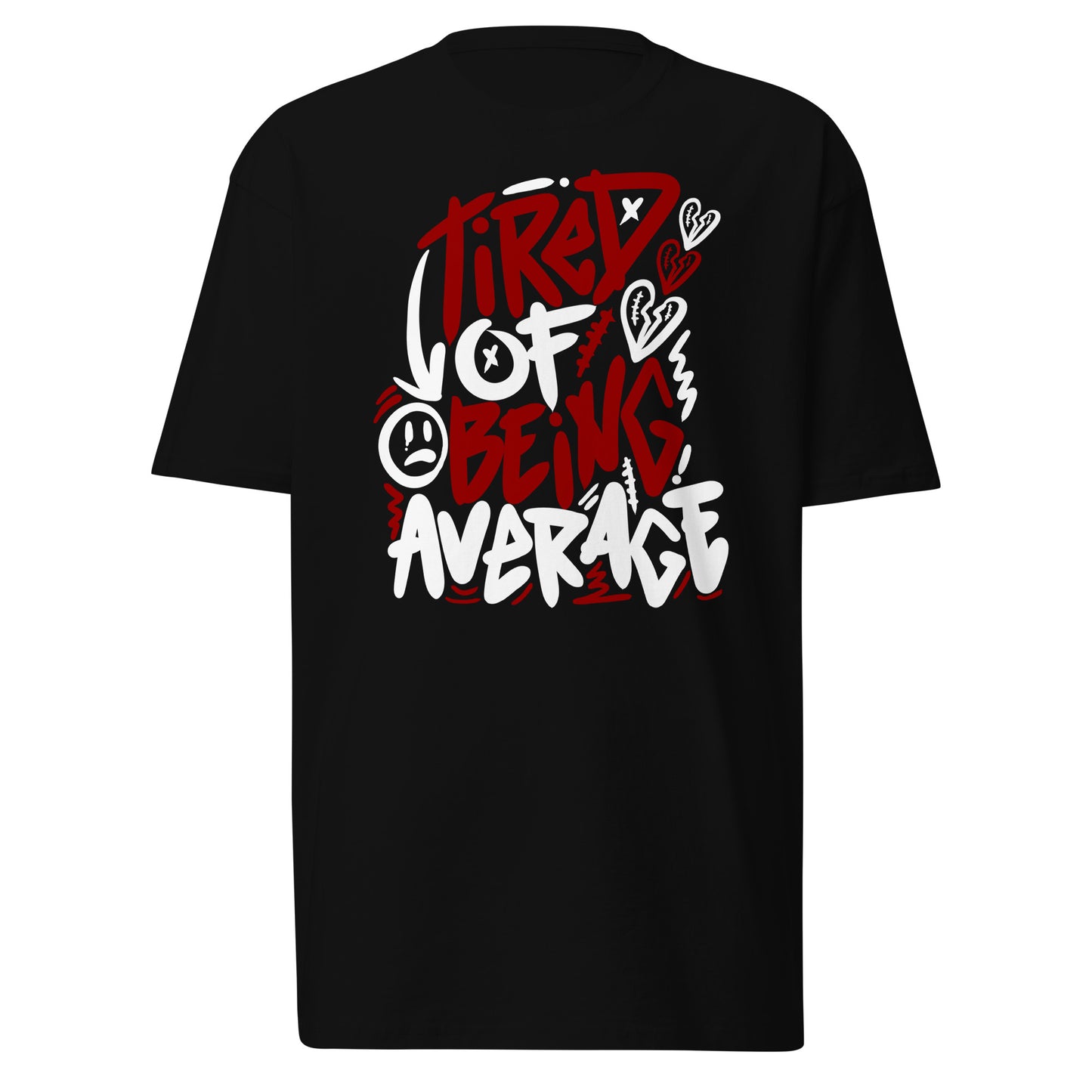 Red Average Premium Tee