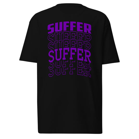 Purple Suffer Stack Premium Tee