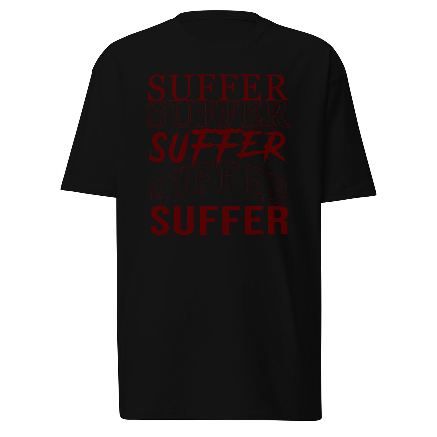 Red Suffer Stack 3 Premium Tee