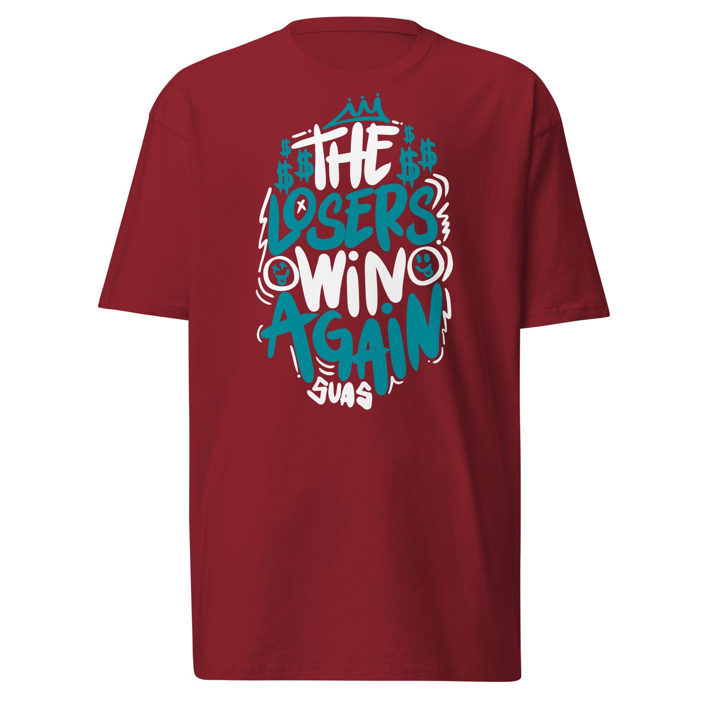 Teal Losers Win Premium Tee