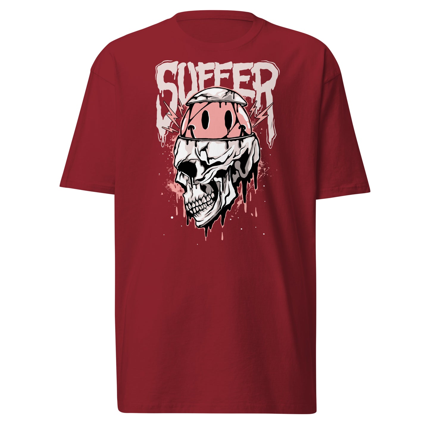 Dusty Rose Suffer Cap Premium Tee