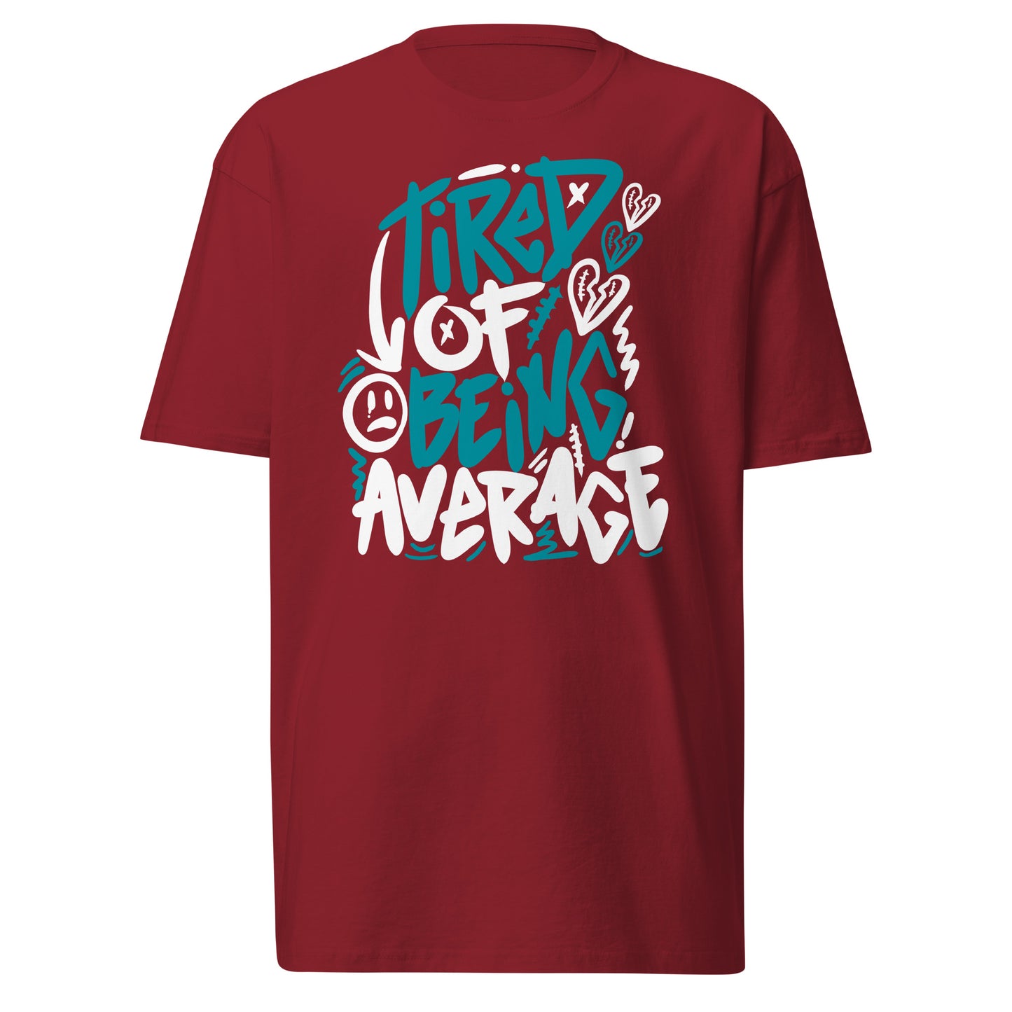 Teal Average Premium Tee