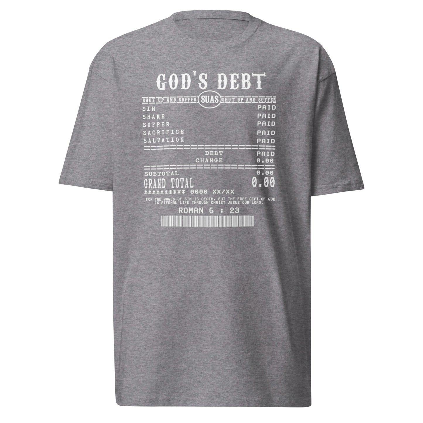 God's Debt Premium Tee