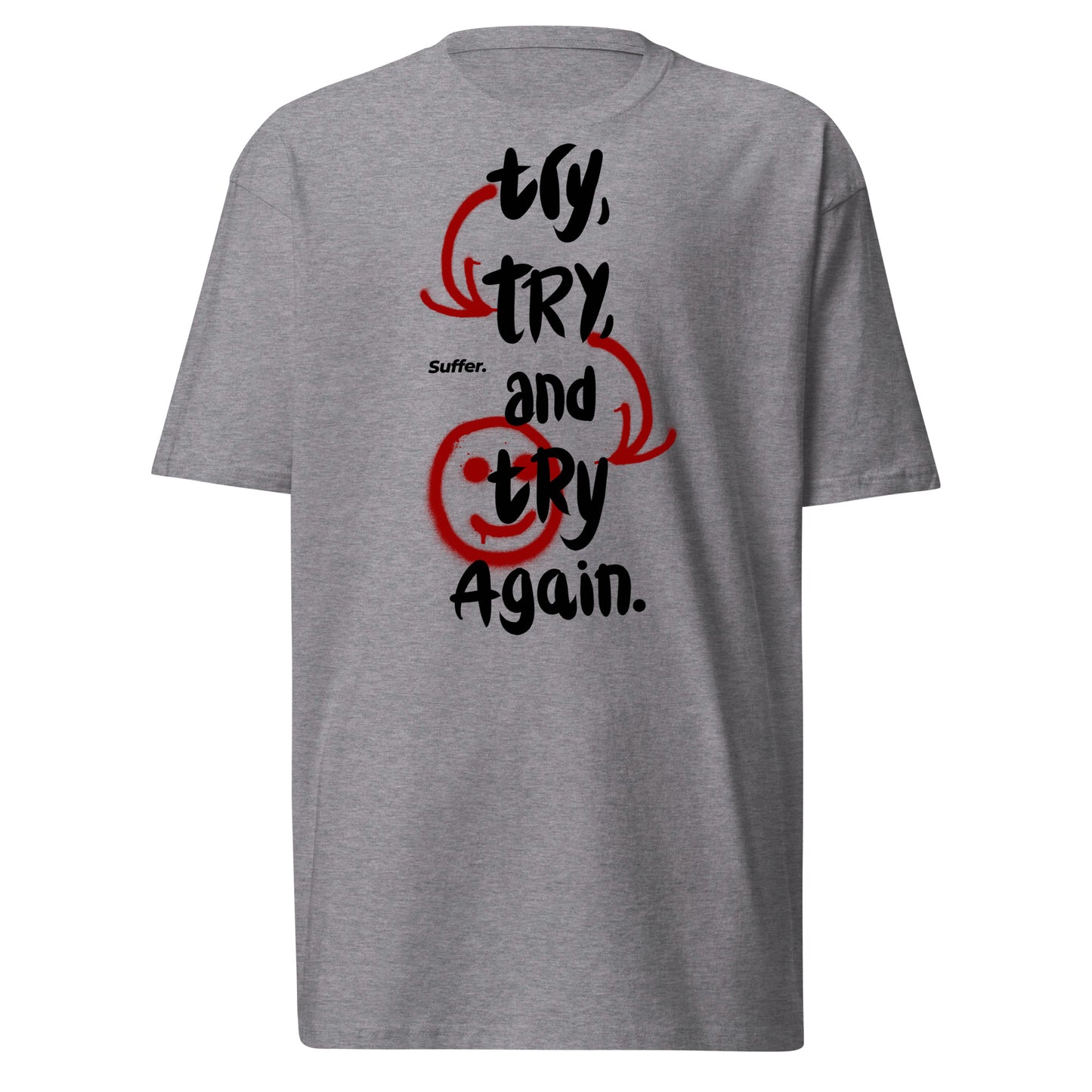 Red Try Again II Premium Tee