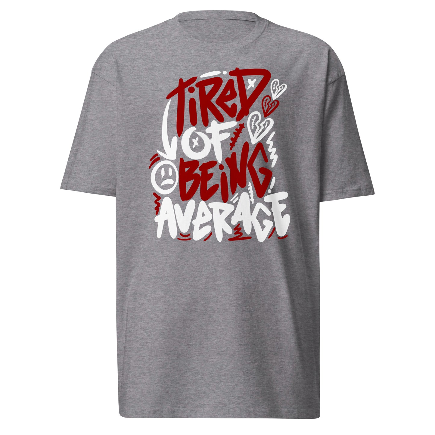 Red Average Premium Tee