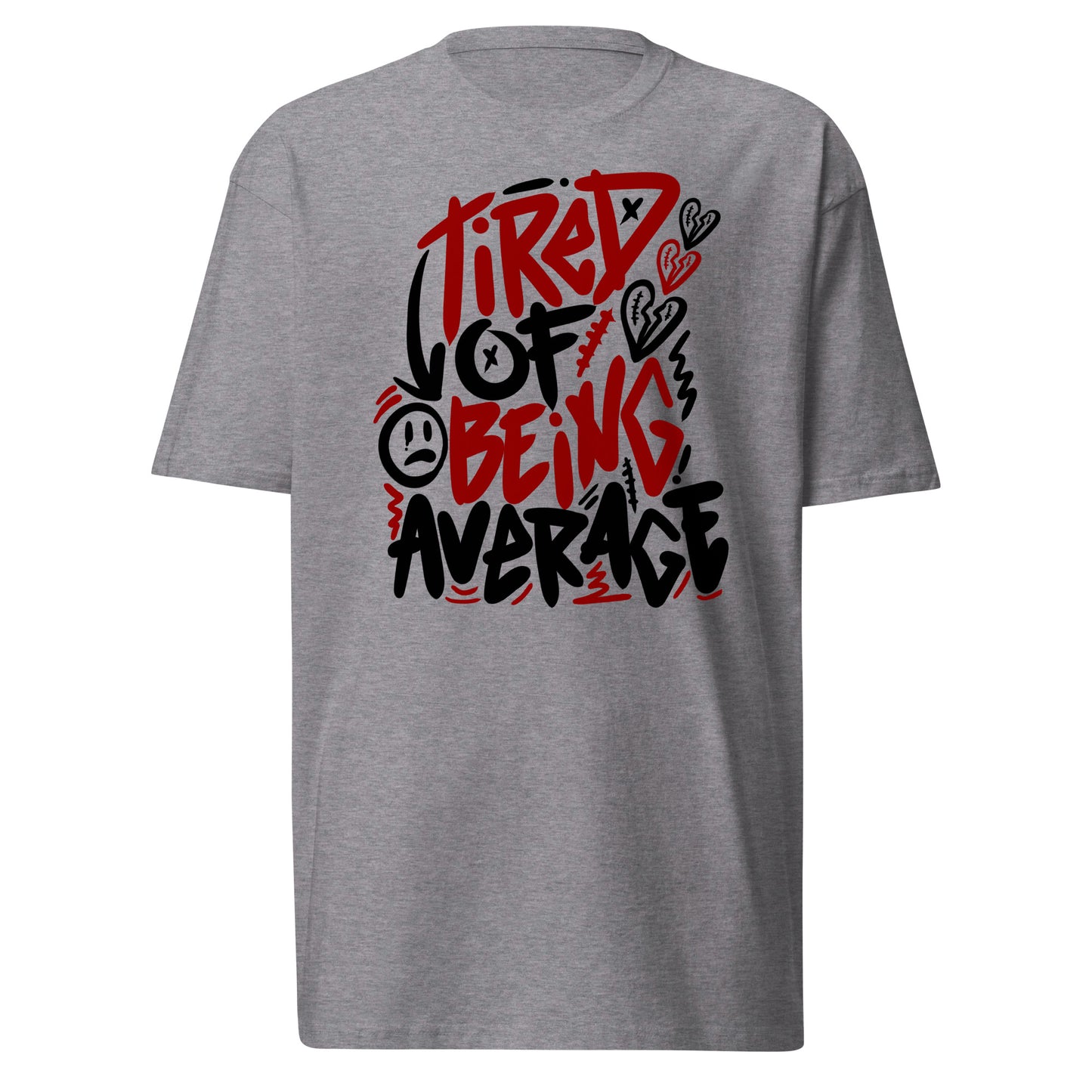 Red Average II Premium Tee