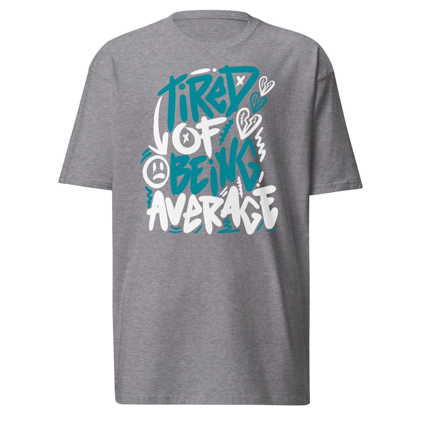 Teal Average Premium Tee