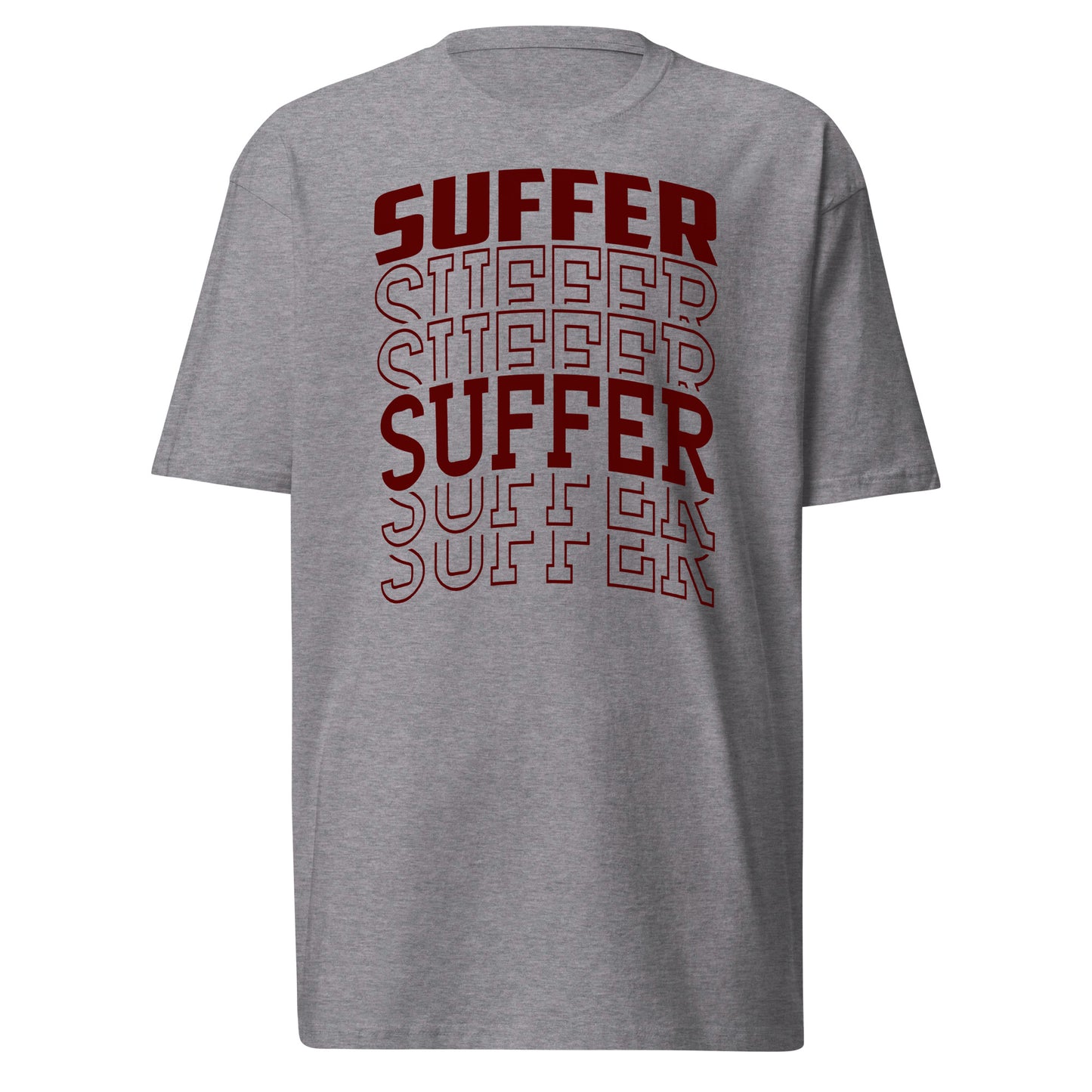 Red Suffer Stack Premium Tee