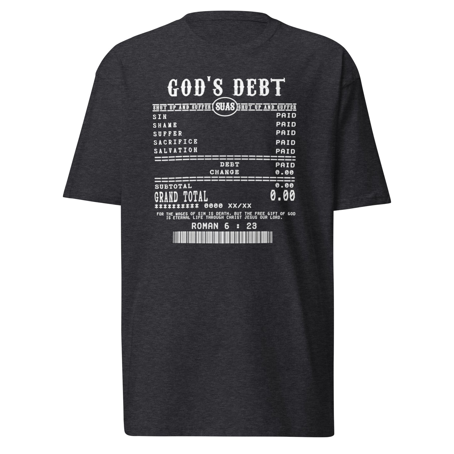 God's Debt Premium Tee