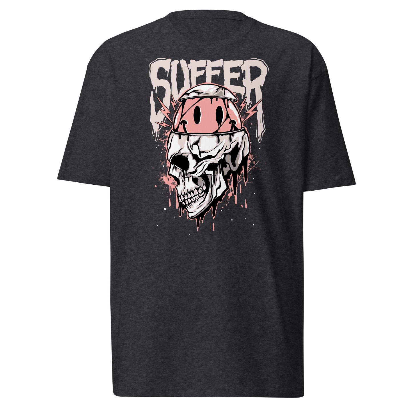 Dusty Rose Suffer Cap Premium Tee