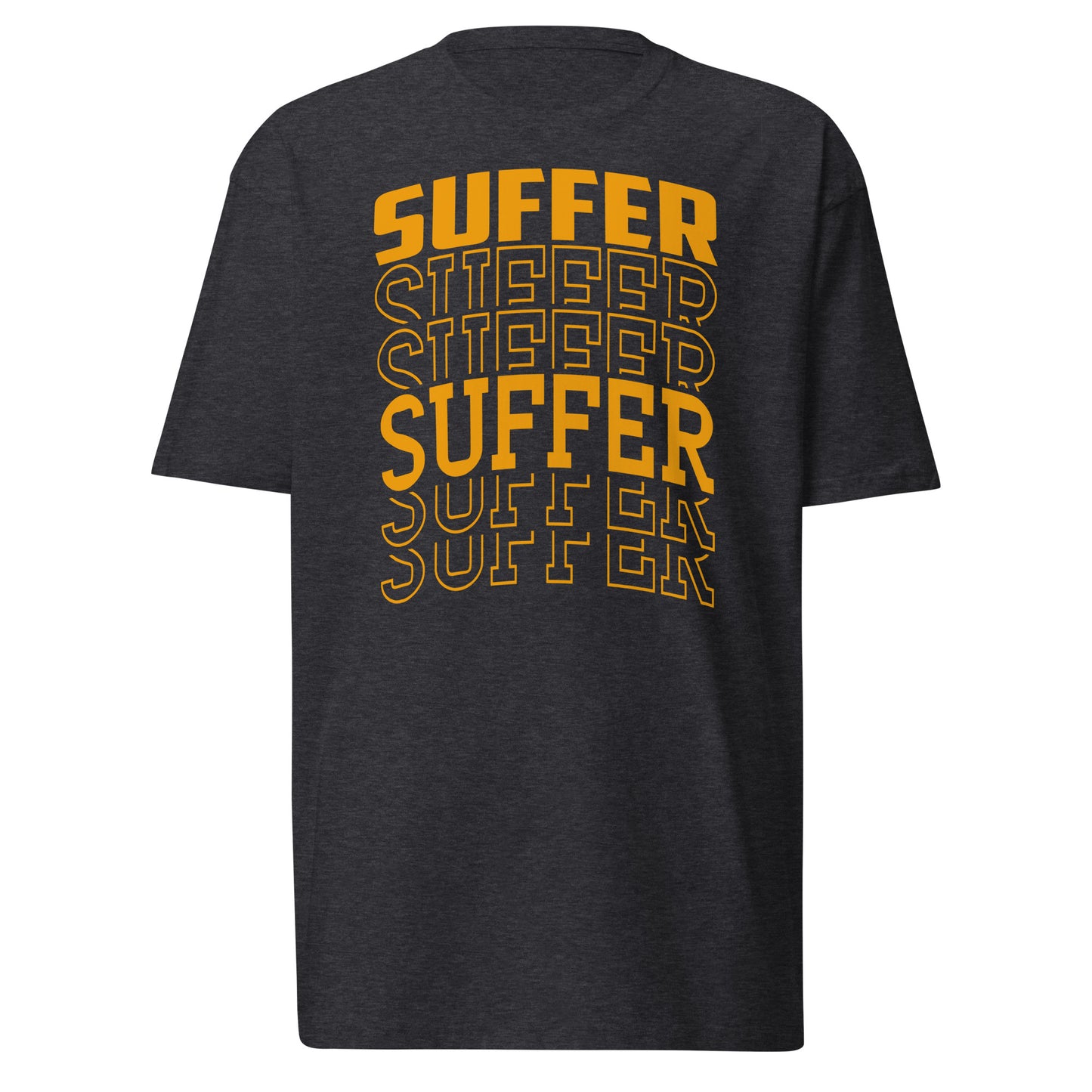 Yellow Suffer Stack Premium Tee