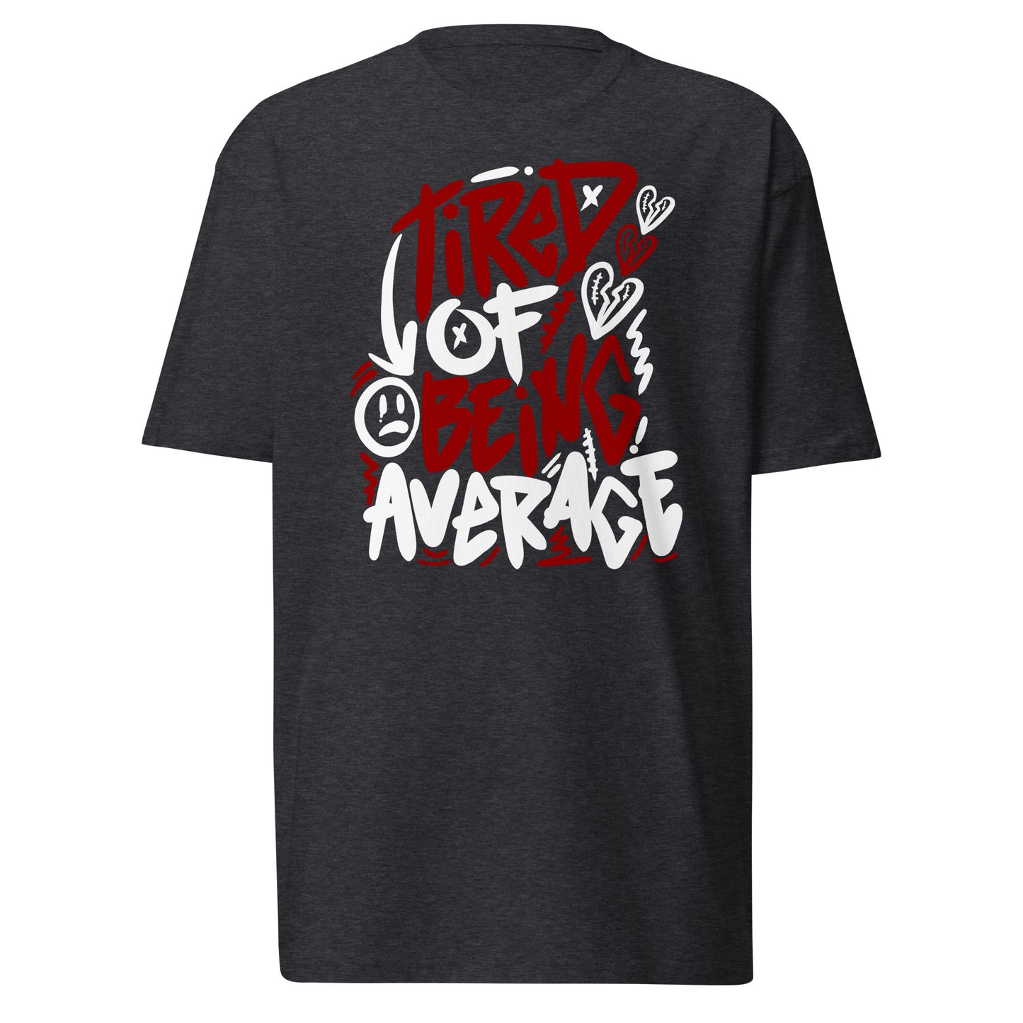 Red Average Premium Tee