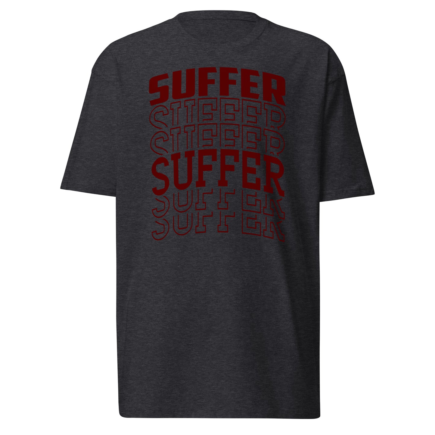 Red Suffer Stack Premium Tee