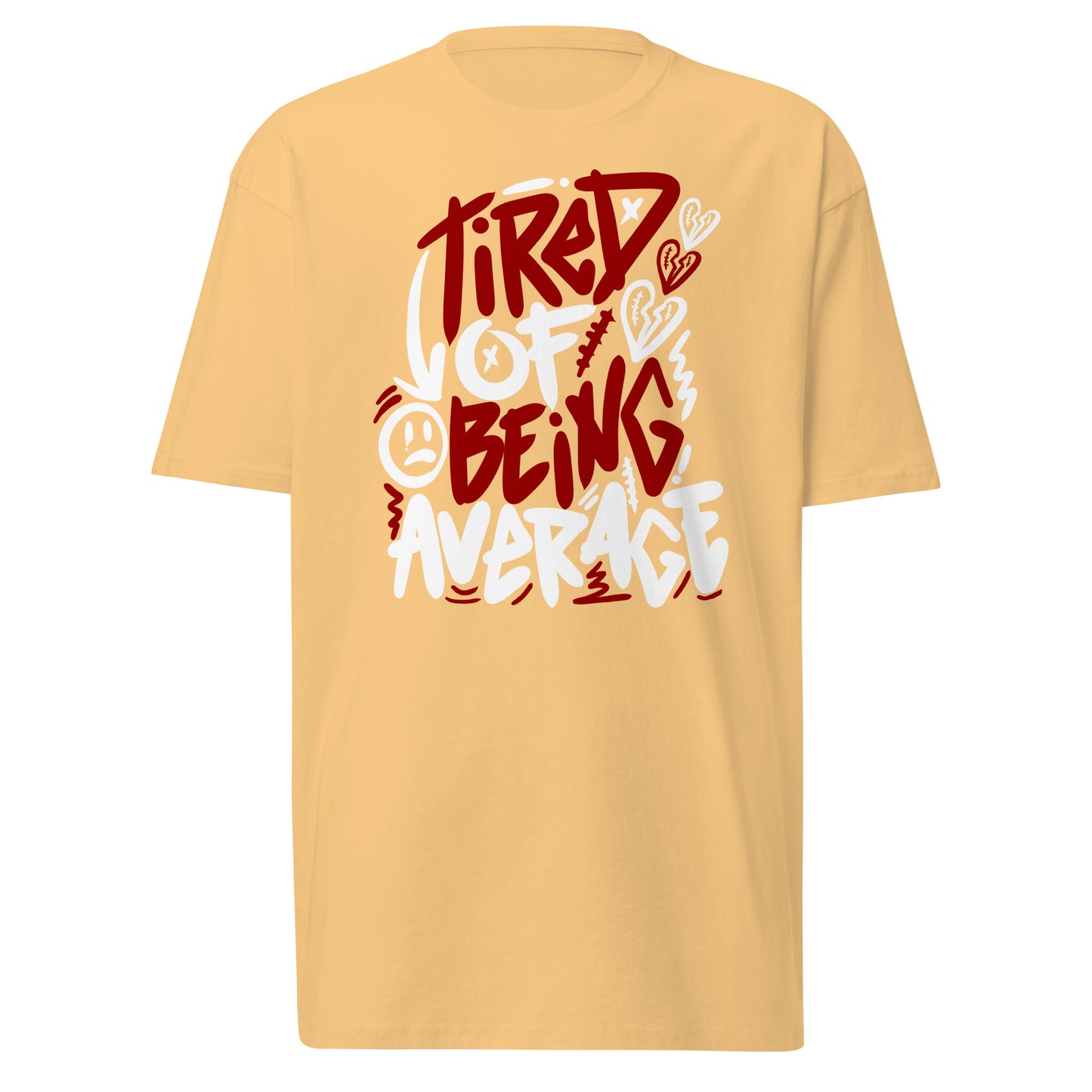Red Average Premium Tee
