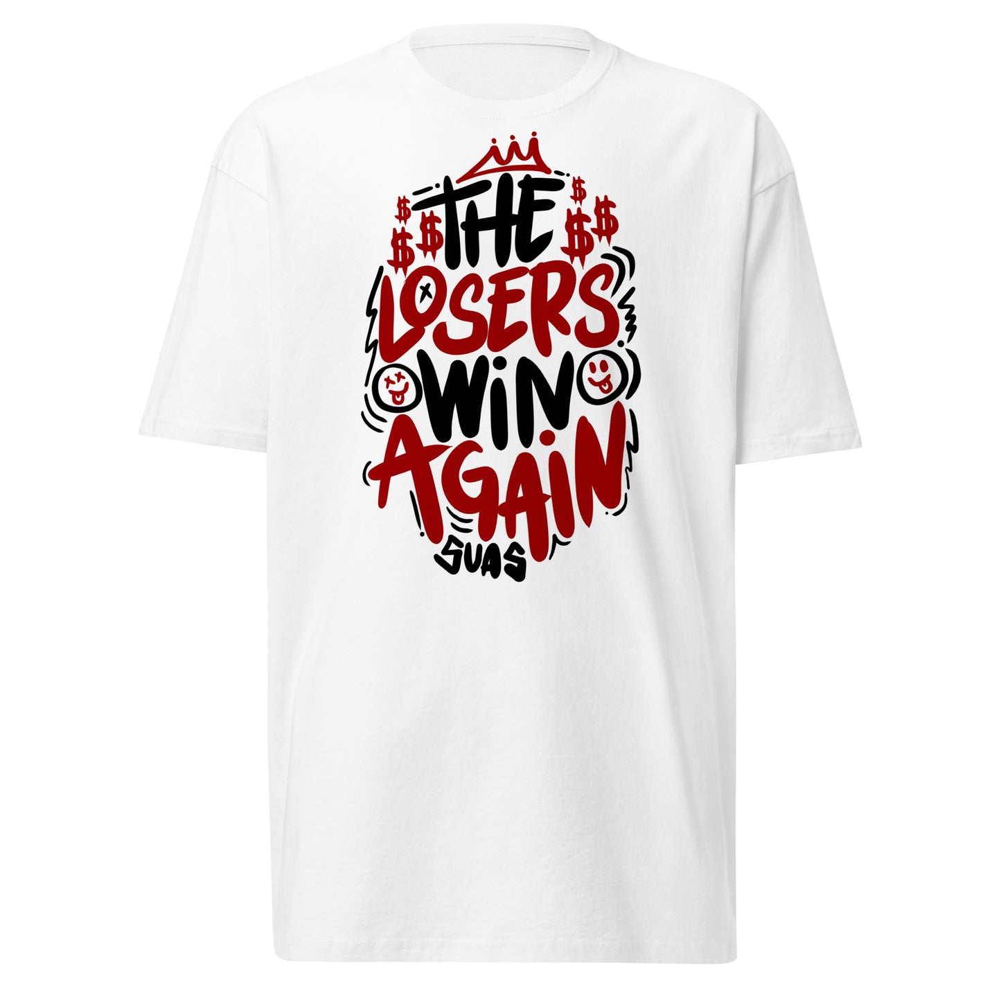 Red Losers Win II Premium Tee