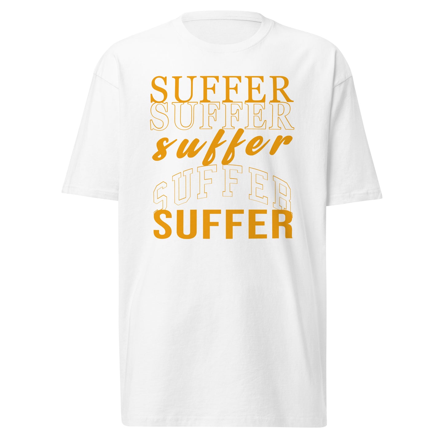 Yellow Suffer Stack 1 Premium Tee