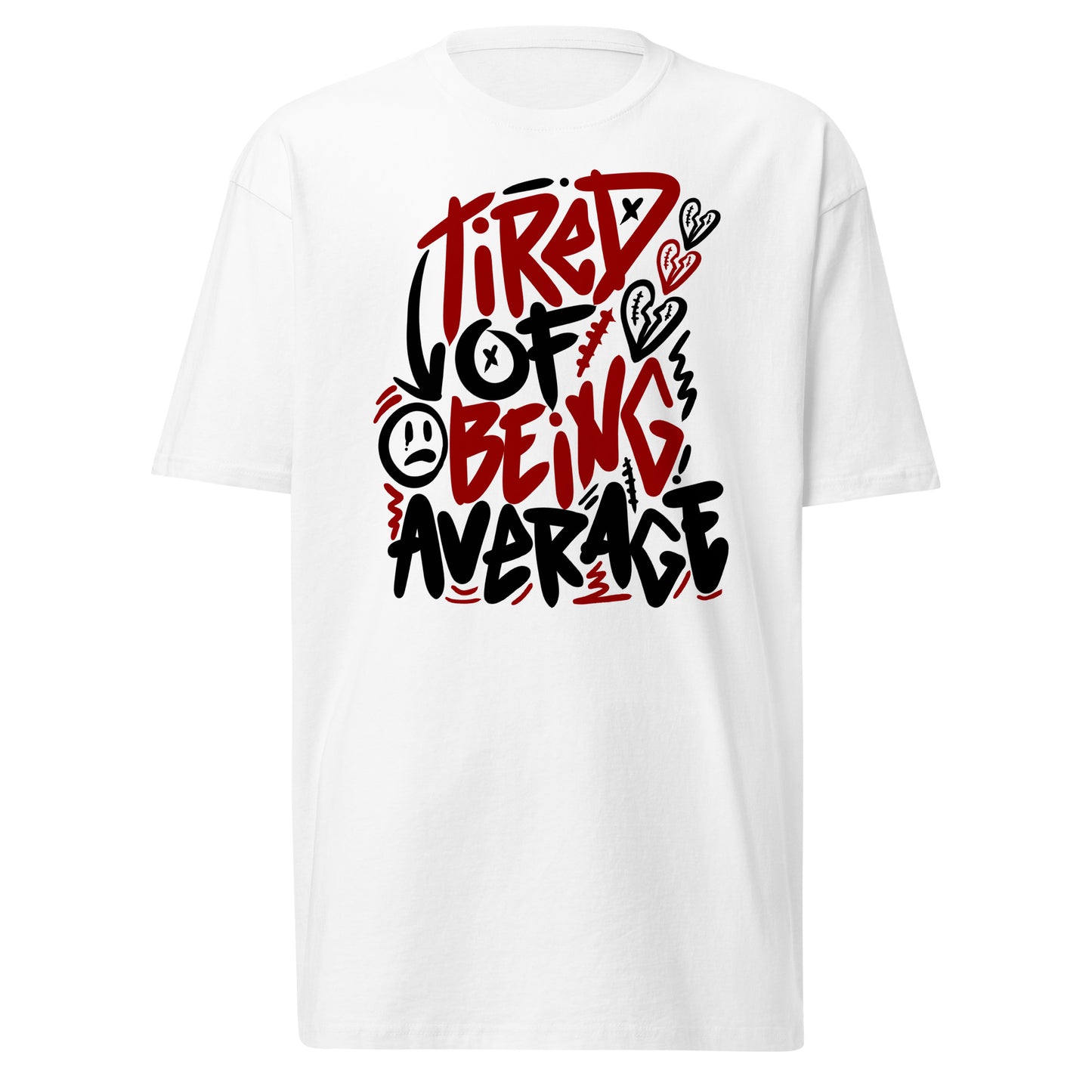 Red Average II Premium Tee