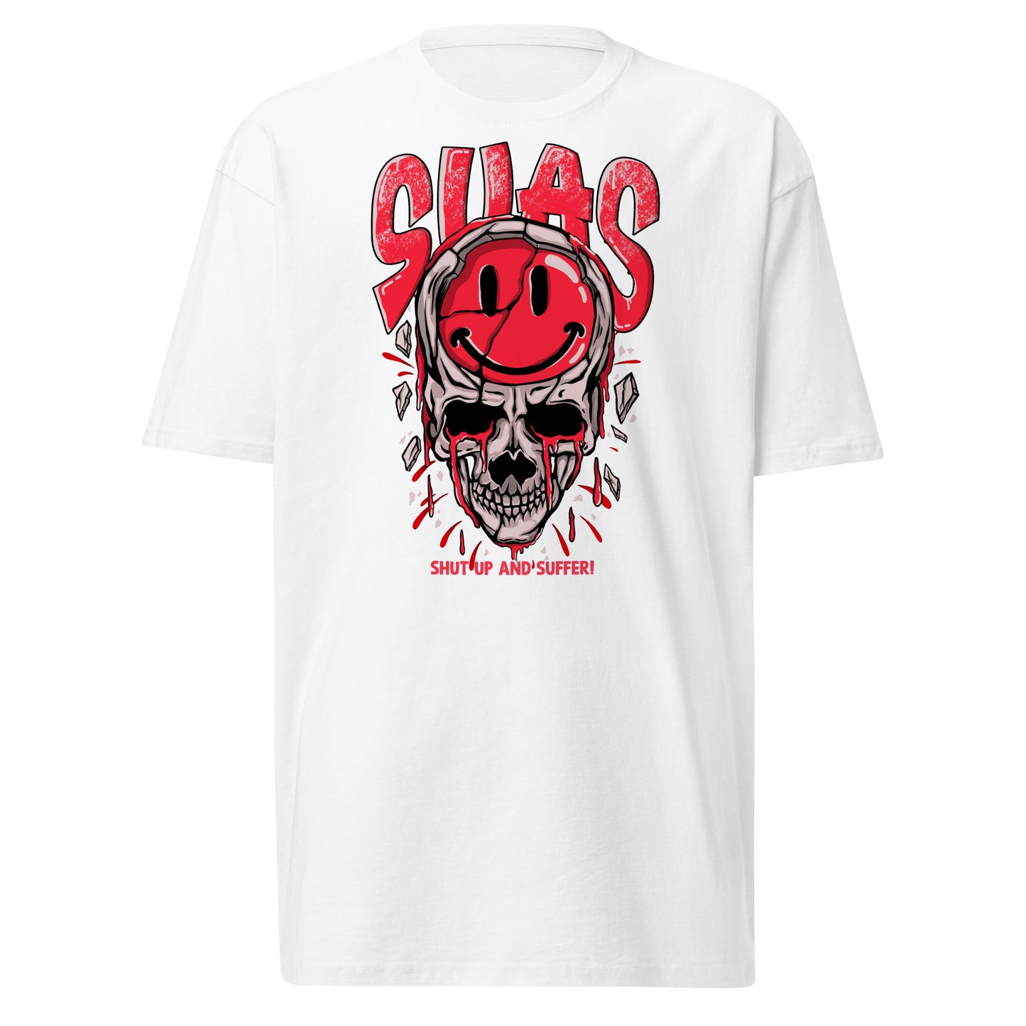 Red SUAS Cap Premium Tee