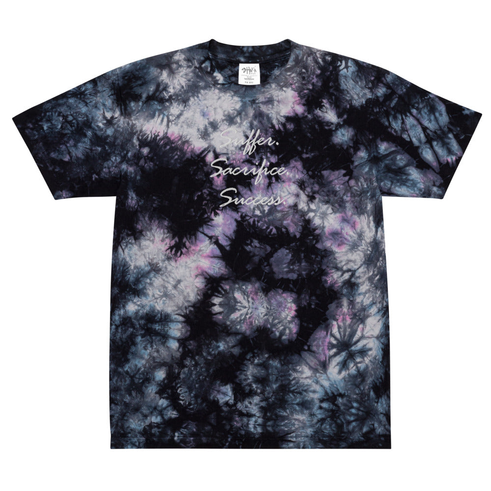 SSS Embroidered Tie-Dye T-shirt