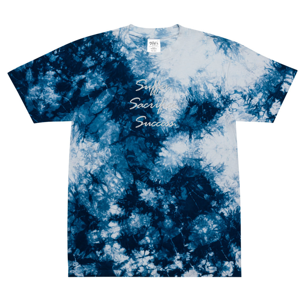 SSS Embroidered Tie-Dye T-shirt