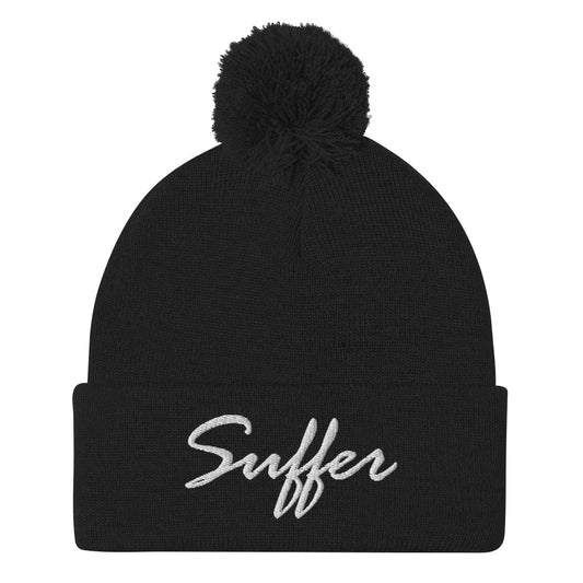 Suffer Signature Pom-Pom Beanie