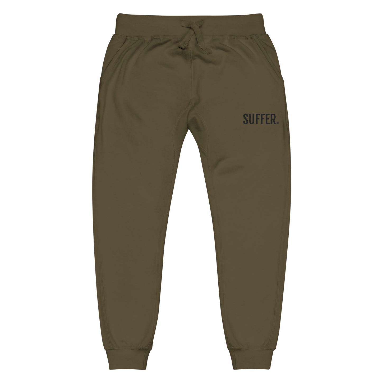 SUFFER BLK Embroidered Joggers