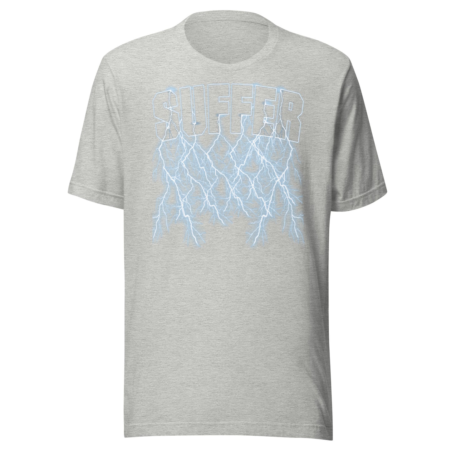 Blue Suffer Lightning T-Shirt