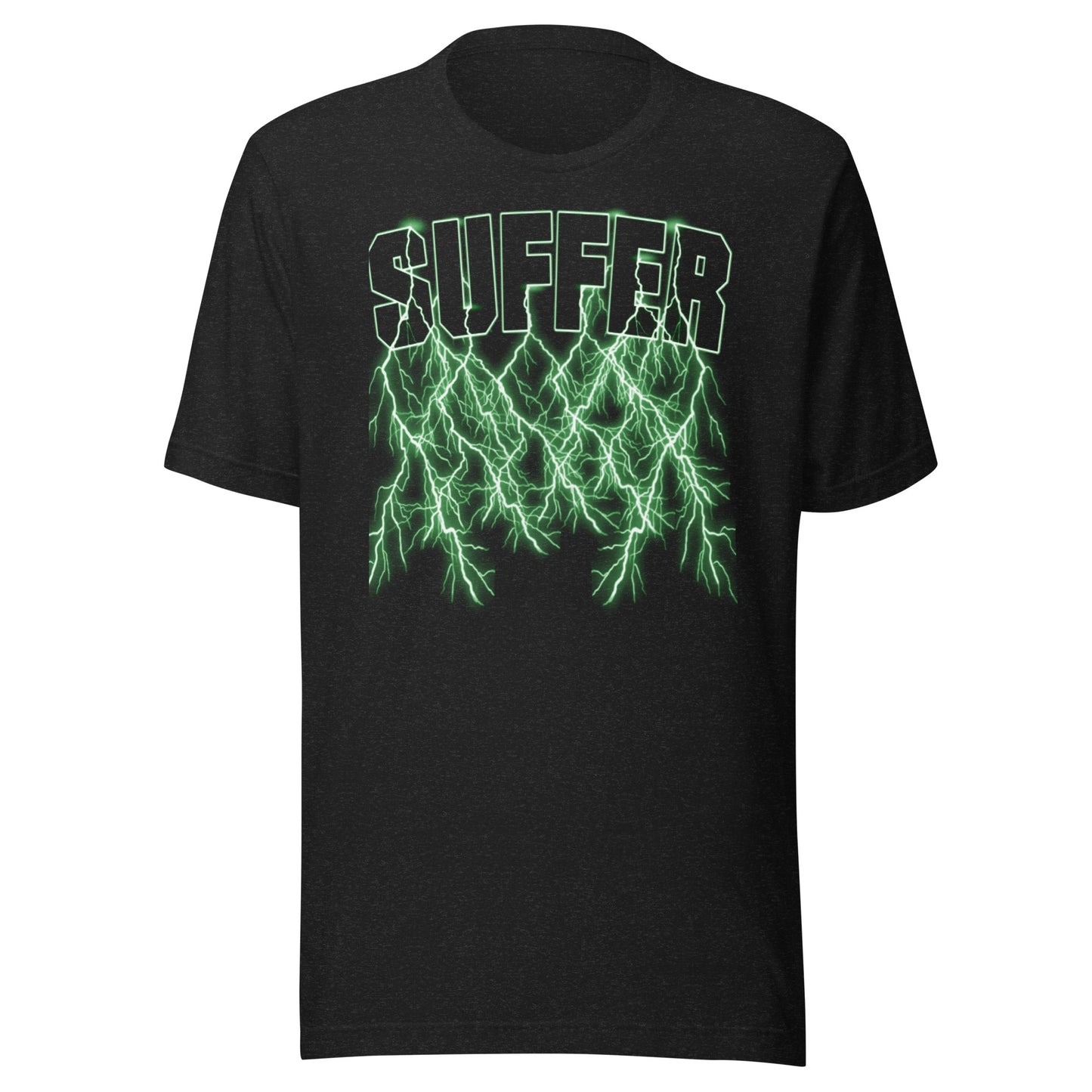 Green Suffer Lightning T-Shirt