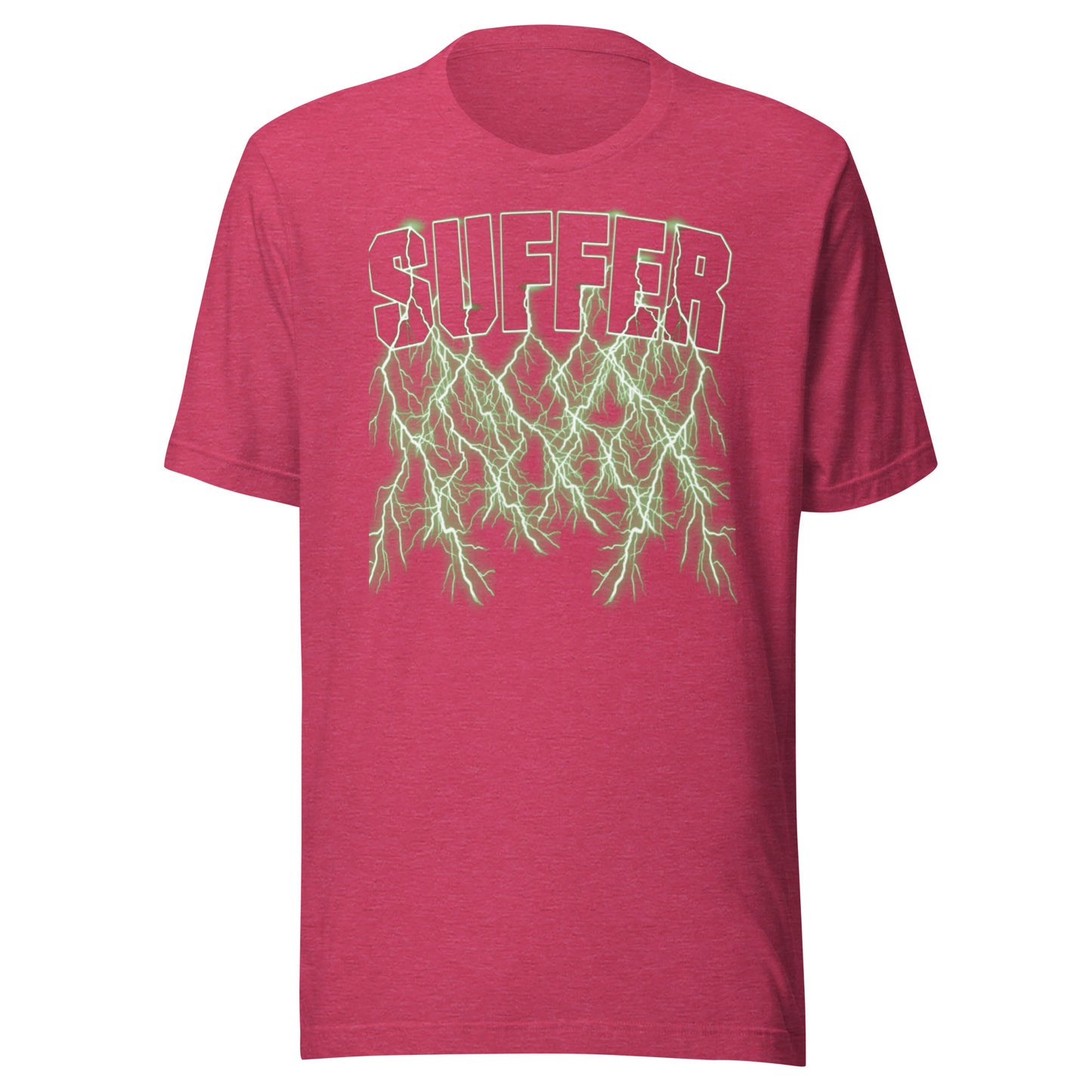 Green Suffer Lightning T-Shirt