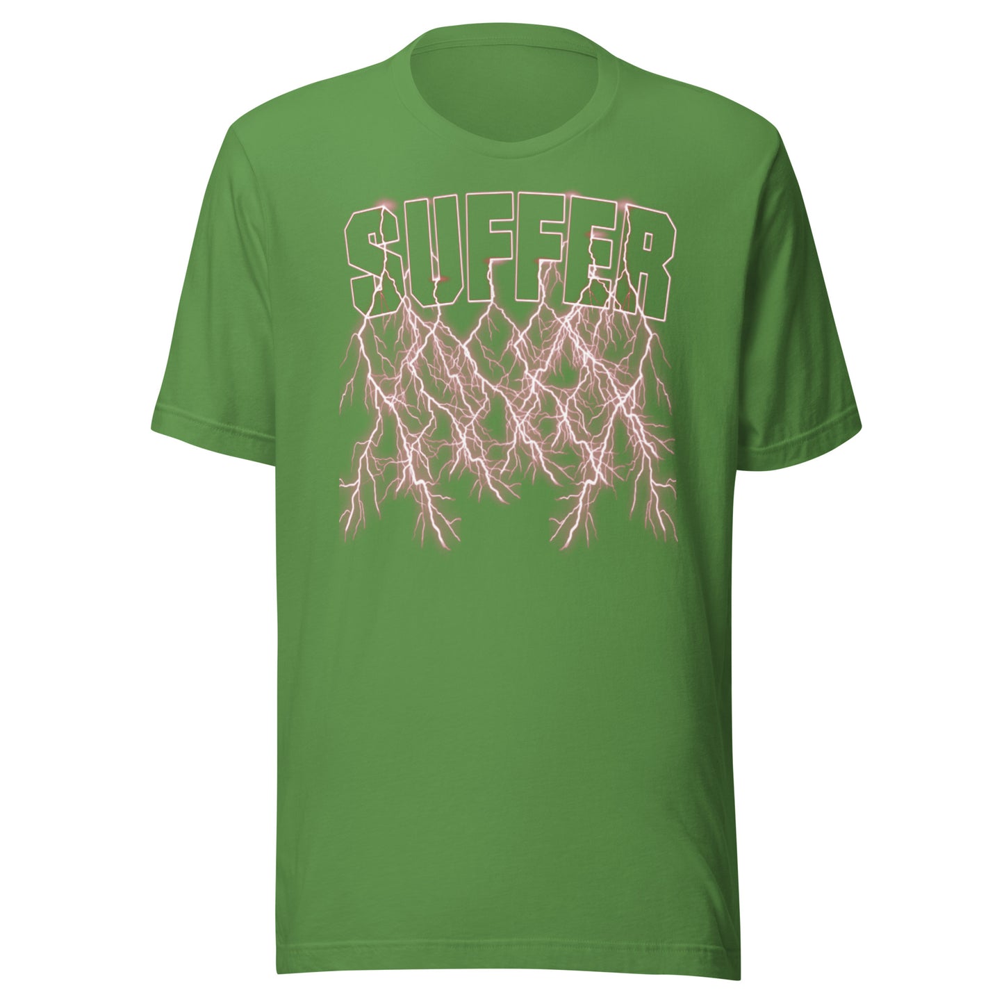 Red Suffer Lightning T-Shirt