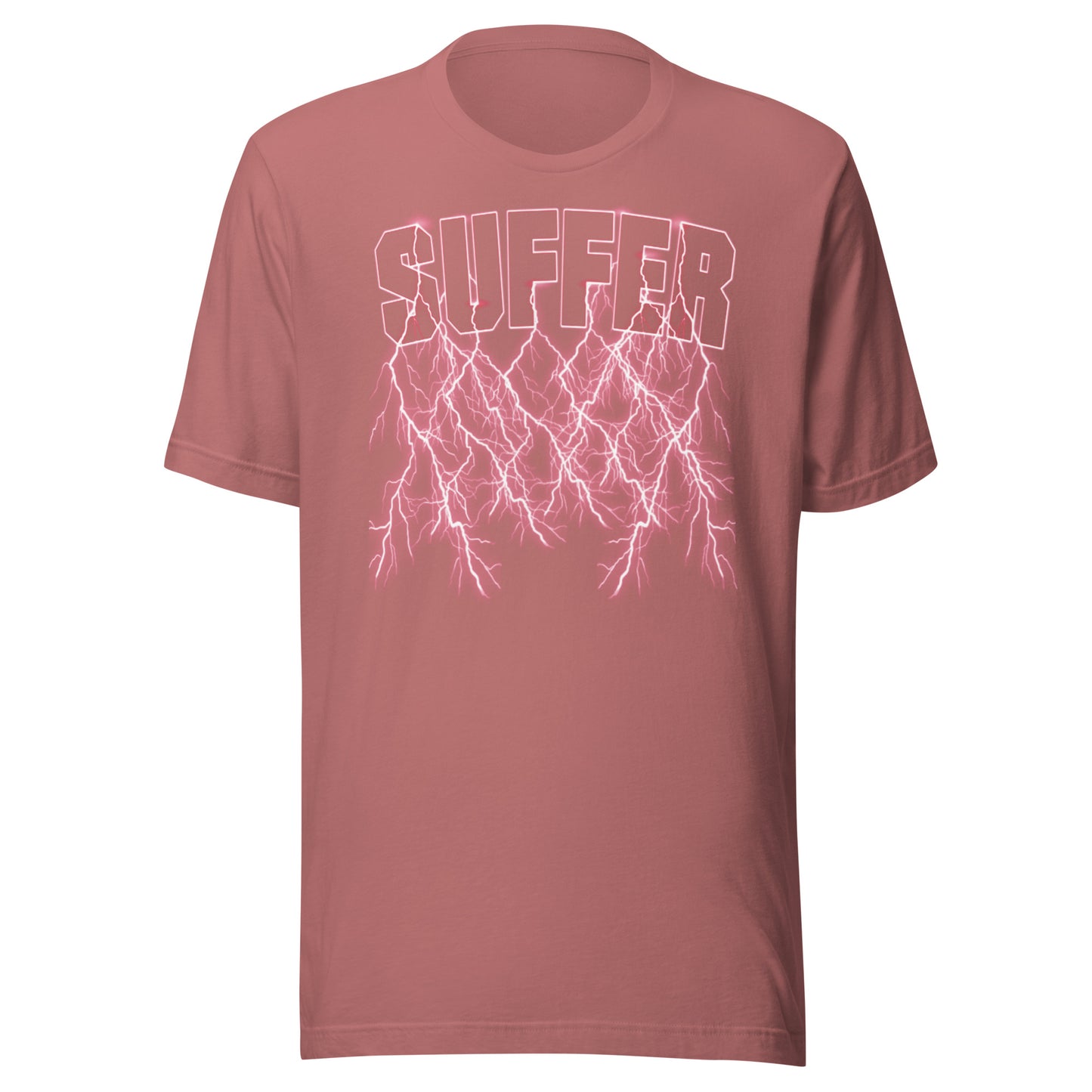 Red Suffer Lightning T-Shirt