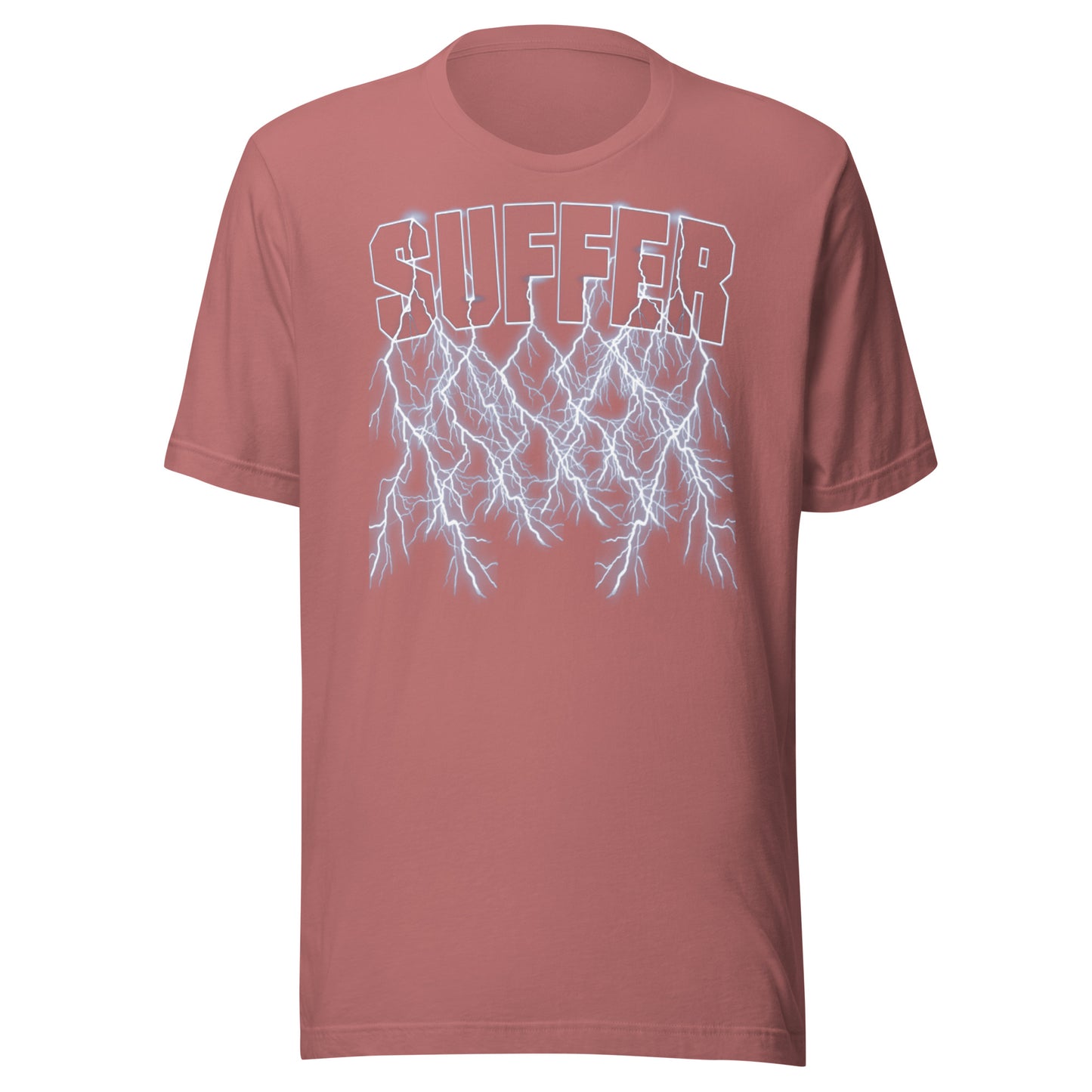 Blue Suffer Lightning T-Shirt